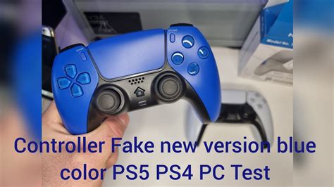 T28 Controller Fake New Version Blue Color PS5 PS4 PC Test YouTube