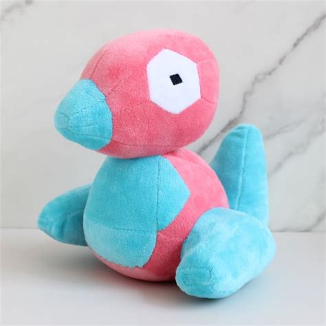 Icc Toy Kawaii Pokemon Anime Hobby Porygon Cartoon Cute Plush Doll