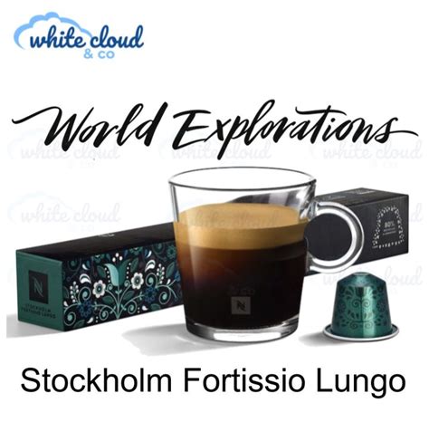 Nespresso Capsule Stockholm Fortissio Lungo Lazada