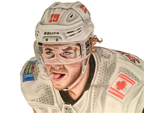 Matthew Tkachuk Colored Pencil Drawing By Brendan Schmucker R Calgaryflames