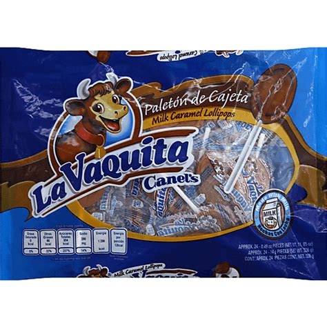 La Vaquita Lollipops Milk Caramel Ea Northgate Market