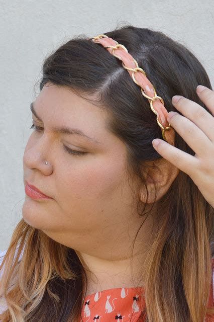 Diy Fascia Per Capelli Con Catena Plus Kawaii Curvy E Plus