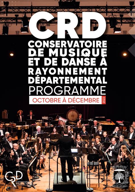 Calaméo Conservatoire de musique et de danse Programme doctobre à