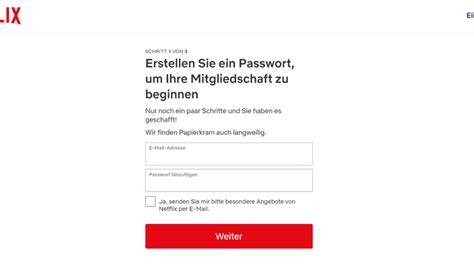 Netflix Account erstellen Anleitung für Anfänger CHIP