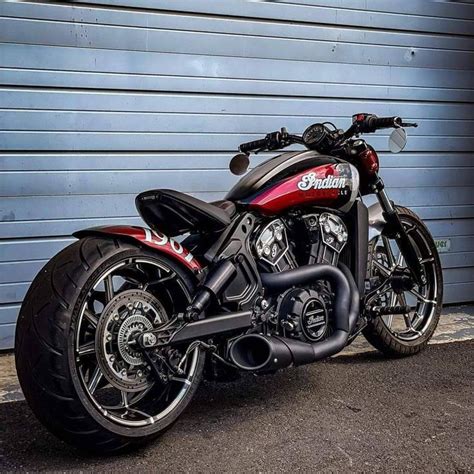 Pin By Magnus Pollack On Bilar Och Motorcyklar Indian Bobber Indian