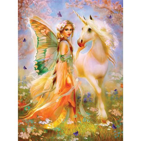 Fairy Princess and Unicorn 1000 Piece Jigsaw Puzzle | Spilsbury