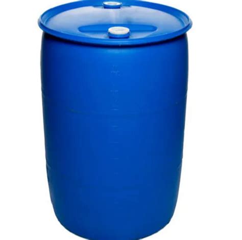 Blue 200 Liter Round Plastic Barrels For Oil And Chemical Use At Best