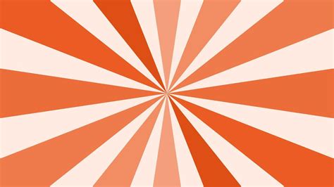 Simple Retro Orange Sunburst Background 12272104 Vector Art At Vecteezy