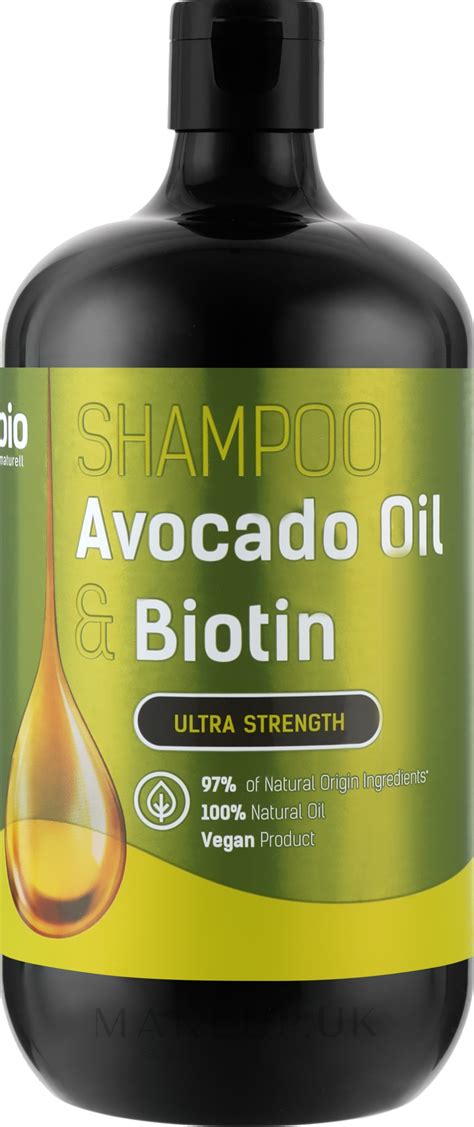 Bio Naturell Shampoo Avocado Oil Biotin Shampoo Makeup Uk