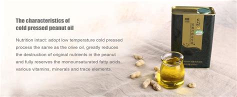 Process And Characteristics Of Cold Pressed Peanut Oil Oil Press Machine