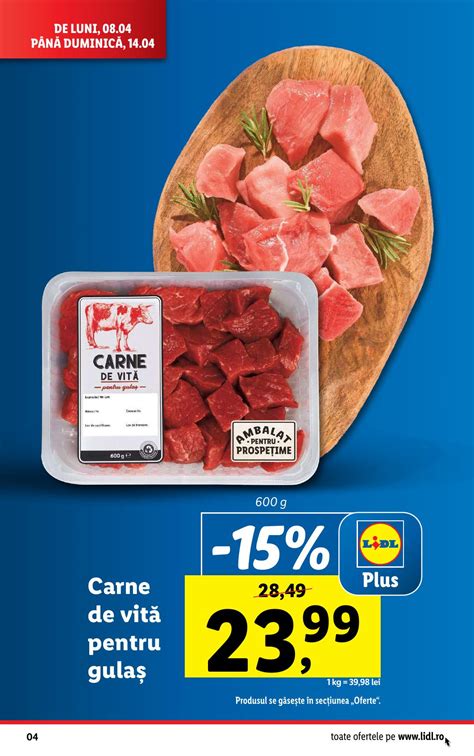 Oferta Lidl De Luni 8 Aprilie 2024 Catalog AZ