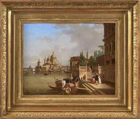 Sold Price Ecole Italienne Du Xixe Si Cle Vue De La Salute Venise Et