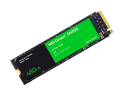 DISCO SOLIDO SSD M 2 PCIE WESTER DIGITAL 480GB 2280 SN350 VERDE NVME