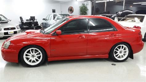 2004 Subaru Impreza Wrx Awd Rare San Remo Red Sedan Low Miles Amazing Upgrades Truly One Of