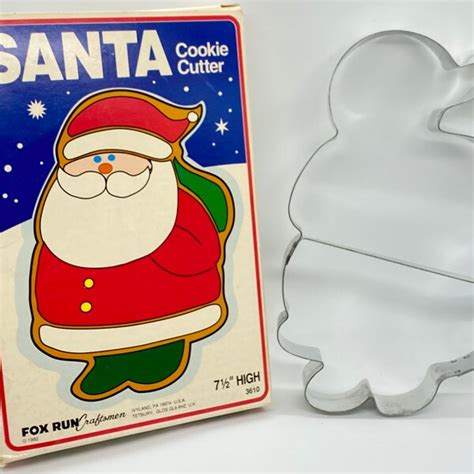 Santa Cookie Cutter Etsy