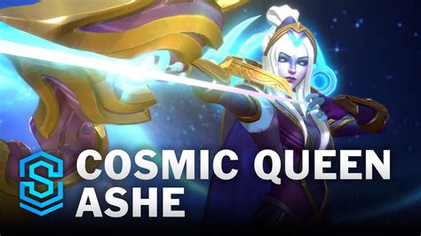 Cosmic Queen Ashe Wild Rift Skin Spotlight Youtube