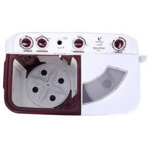 Videocon 6 Kg Semi Automatic Top Load Washing Machine Vs60a12 White And Maroon Price From Rs