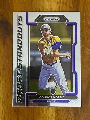 Panini Prizm Draft Picks Draft Standouts Connor Norby Ds Cn Ebay