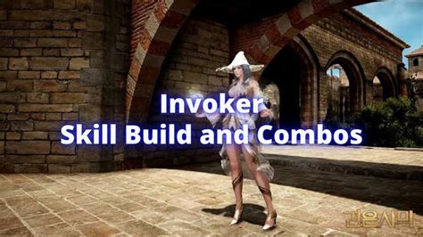 Invoker Skill Build And Combos Black Desert Mobile YouTube