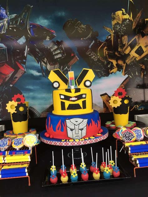 Transformers Birthday Party Ideas Transformers Birthday Parties Transformer Birthday And