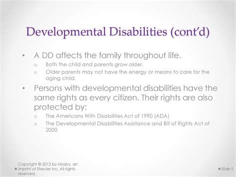 Developmental Disabilities Ppt Download