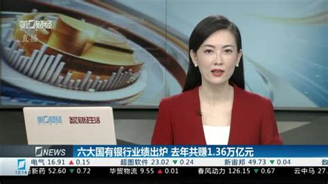 六大国有银行业绩出炉 去年共赚136万亿元