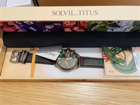 Dragon Ball Solvil Et Titus Shenron Watch Limited Edition Luxury