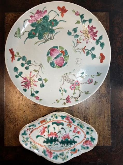 Plate Famille Rose Fencai Porcelain China 19th Catawiki