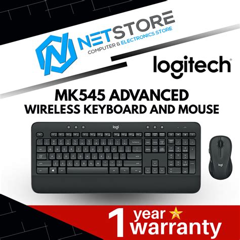 Logitech Mk545 Advanced Wireless Keyboard And Mouse 920 008696 Shopee Malaysia