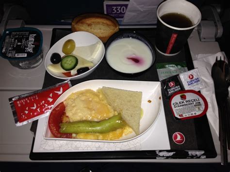 Turkish Airlines Inflight Meal Istanbul Bangkok Havayolu