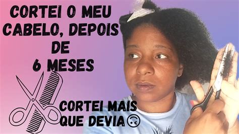 Cortei Meu Cabelo Em Camadas Youtube