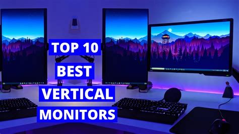 Top 10 Best Vertical Monitors For Portrait Coding Reading And Gaming