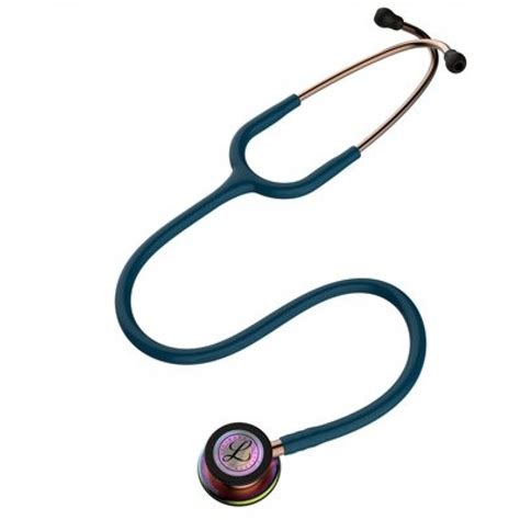 3m Littmann Classic Iii Stethoscope Rainbow Finish Caribbean Blue School Locker