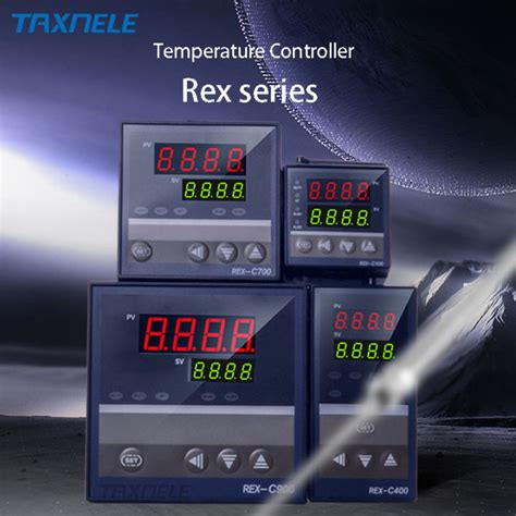 PID Digital Intelligent Industrial Temperature Controller Rex C100 C400