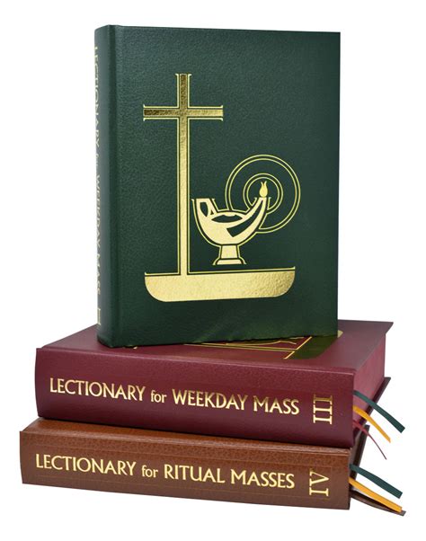 Catholic Book Publishing Lectionary Weekday Mass Set Of 3