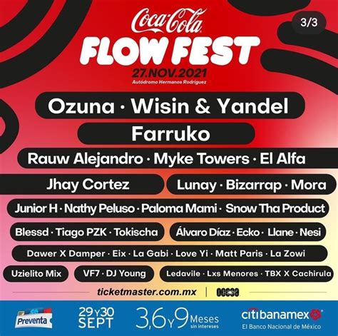 Coca Cola Flow Fest Regresa En Noviembre M S Fuerte Que Nunca Mni