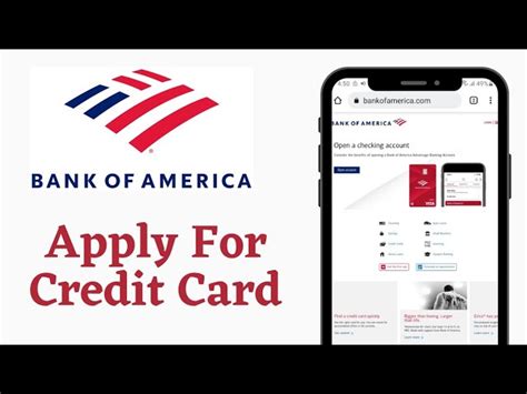 How To Apply For A Bank Of America Credit Card Commons Credit Portal Org