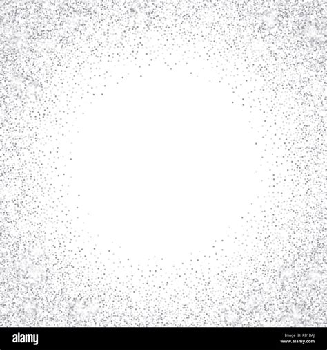 Vector Falling In Lines Silver Glitter Confetti Dots Stock Vector Image