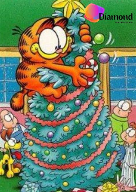 Garfield In Een Kerstboom Watermerk Benjamin Burggraaff Flickr