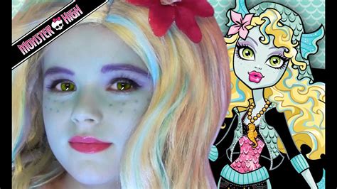 Lagoona Blue Monster High Doll Costume Makeup Tutorial For Halloween