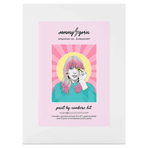 Taylor Swift Paint By Numbers Kit Tbar