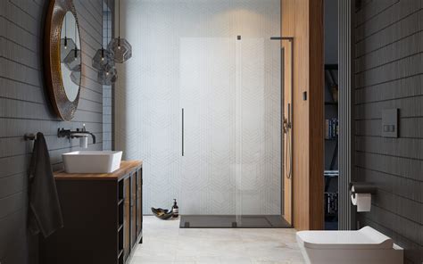 Furo Sl Brushed Gunmetal Walk In Shower Enclosure Shower Glass Radaway