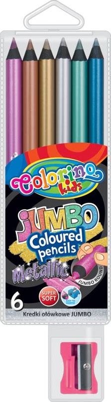 Pastelky Colorino Jumbo Kulat Barev Metalick Od K Zbozi Cz