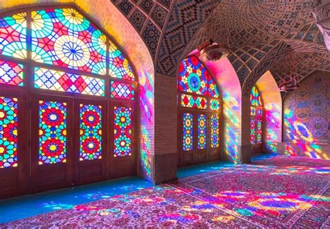 Nasir Al Mulk Mosque Shiraz Iran Atlas Obscura