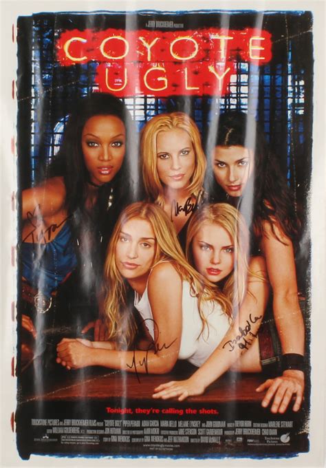 Coyote Ugly X Poster Signed By With Maria Bello Tyra Banks