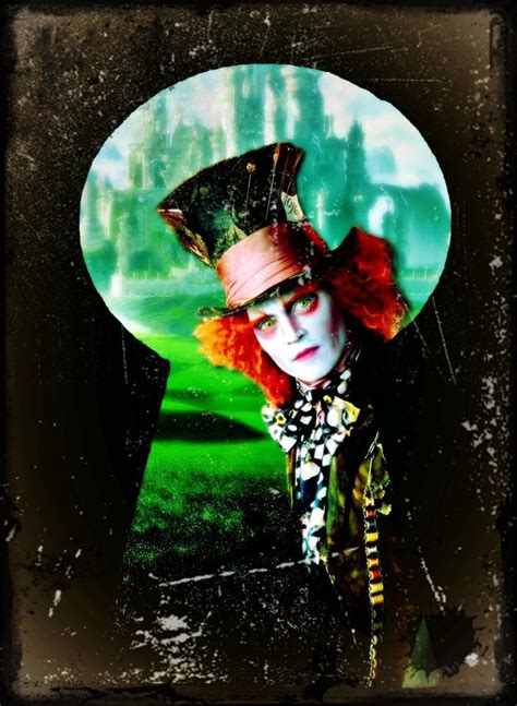 Mad Hatter Johnny Depp Fan Art Tarrant Hightopp Johnny Depp Mad Hatter Alice In Wonderland