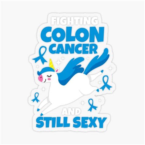 Colon Cancer Stickers Redbubble