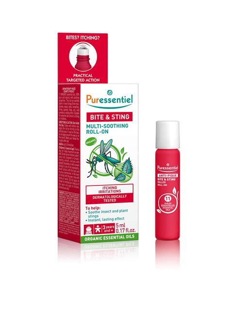 Buy Puressentiel Bite Sting Roll On 5 Ml Instant Lasting Effect