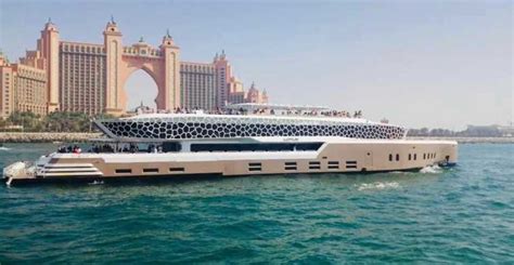 Dubai: Mega Yacht Cruise with Buffet Dinner | GetYourGuide