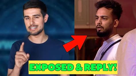 Dhruv Rathee Exposed Elvish Yadav And Bigg Boss Dhruv Rathee Reply On